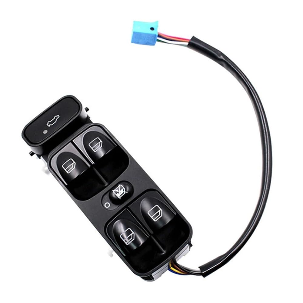 Interruttore principale del finestrino, sollevatore in vetro, adatto for W203 S203 2000-2007 A2038200110 A2098203410
