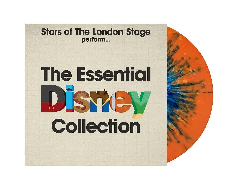 The Essential Disney Collection Exclusive Orange w/ Green & Blue Splatter