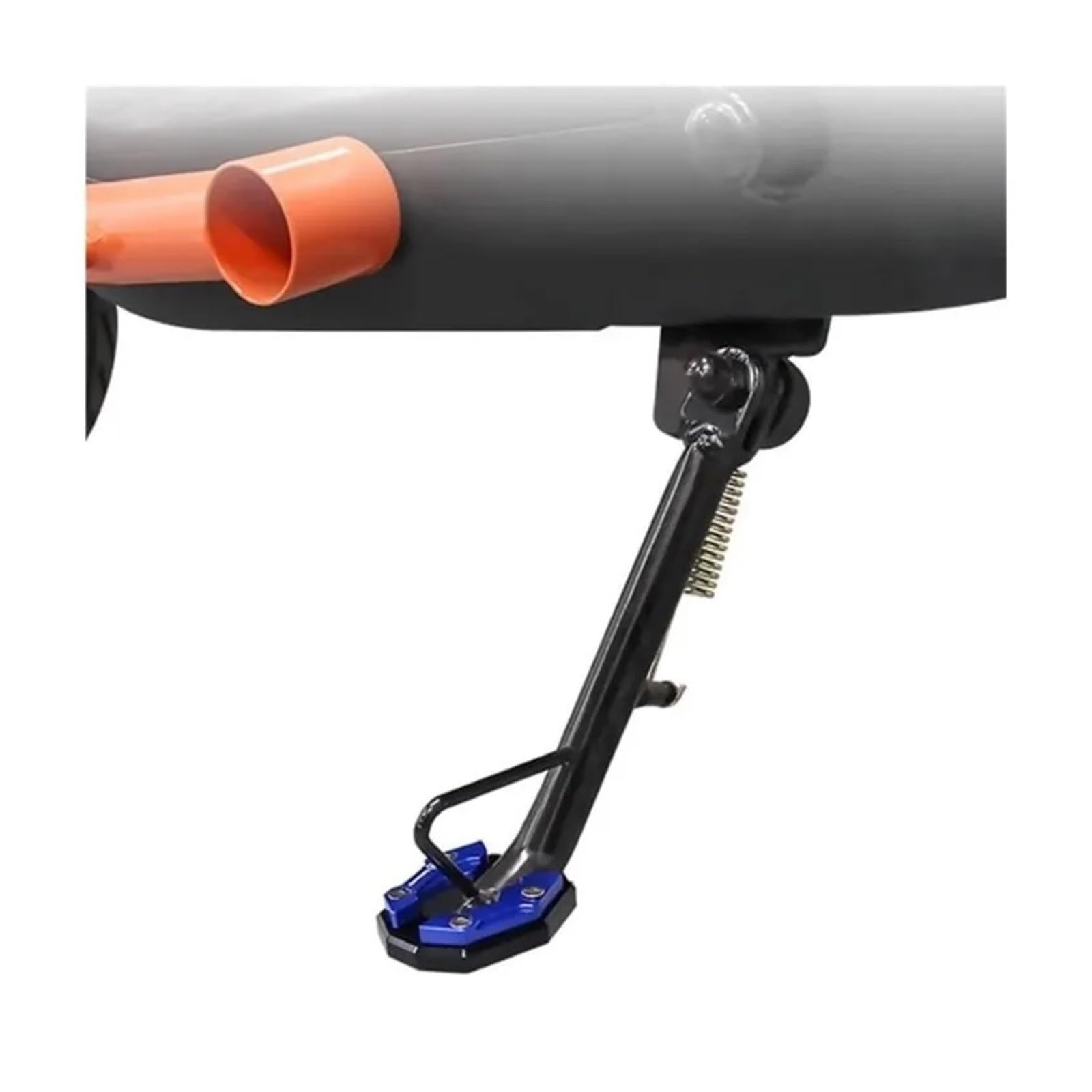 Béquille de moto Extension béquille vélo pour moto support latéral coussinet pied