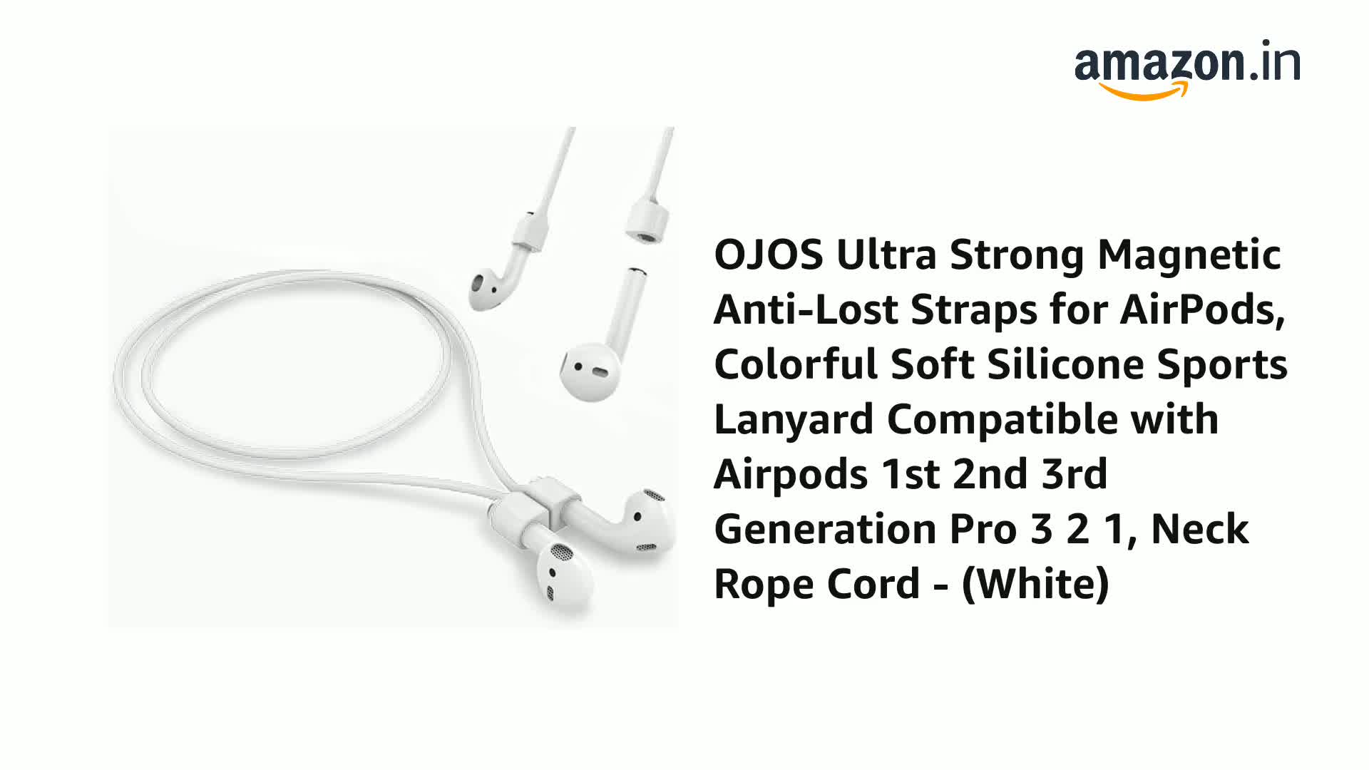 OJOS Ultra Strong Magnetic Anti-Lost Straps for AirPods 4