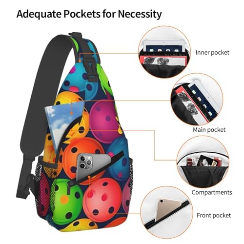 Bolso Sling para Mujer y Hombre Mochila Pecho Crossbody miniatura 3