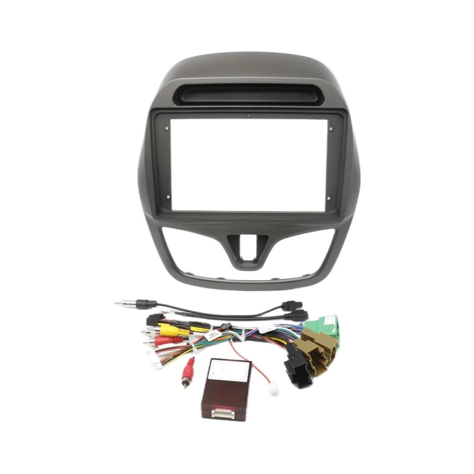Mascherina Autoradio Cornice Stereo 9 Pollici Radio Android Cablaggio Navigazione Cruscotto Cavo Telaio Canbus per Chevrolet per Matiz per Spark per Baic per Beat 2015-2018