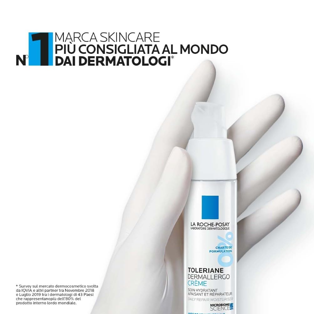 La Roche Posay Toleriane, Fluido Detergente e Struccante, Per Pelle Sensibile e Reattiva, Pelle Detersa a Fondo e Lenita, Irritazioni e Rossori Ridotti, Con Glicerina Idratante, 400 ml