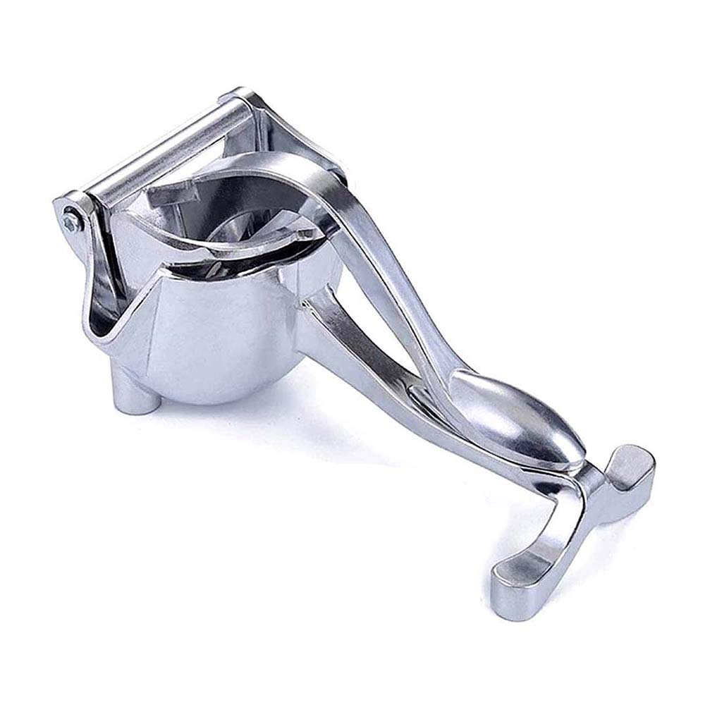 Li Ying Alloy Fruit Hand Squeezer, Adjustable Stainless Steel Manual Juicer - Detachable & Easy Clean, Heavy Duty Fruit Press Squeezer for Lemon Orange Pomegranate and more