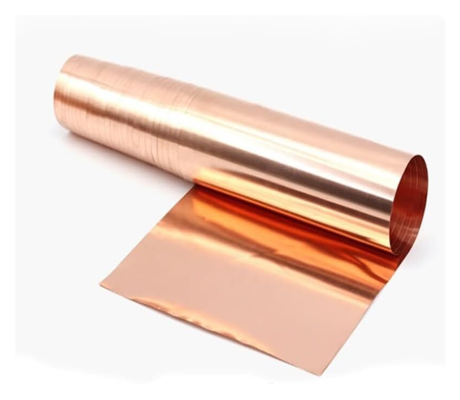 Placa de lámina metálica con Tira Cobre T2 0,05-0,5 mm 150