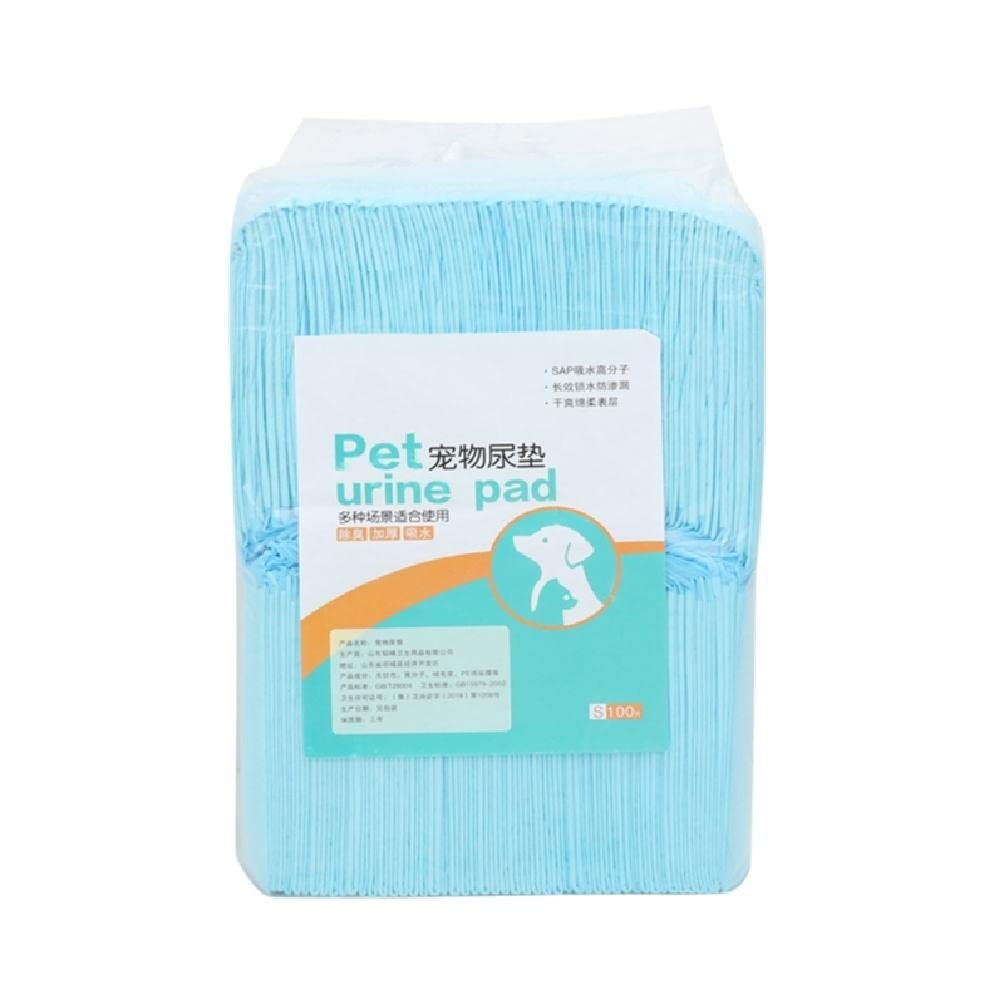 Almohadillas para orina para perros, pequeñas, grandes, absorbentes, a prueba de fugas, de secado rápido, para el hogar, cajas de viaje, entrenamiento para orinar, almohadillas para perros pequeños y