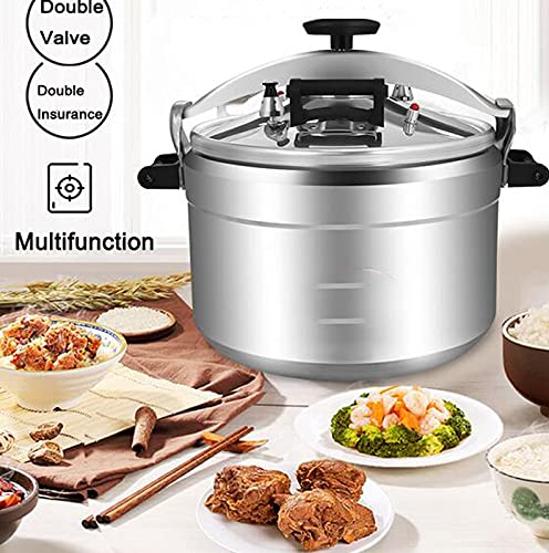 Extra-Large-Commercial-High-Pressure-Cooking-PotStainless-Steel-Explosion-Proof-High-Pressure-Cooker-Suitable-for-Gas-Induction-CookerSilver-45L