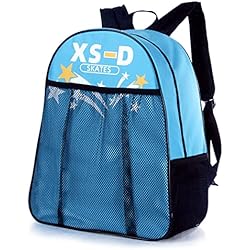 Mochila Para Patines Artisticos ZDSS Bolsa para Patines, Ruedas, Línea para Nina,Tejido Oxford,Correas para los Hombros más Gruesas y Anchas,Mochila,adecuados para niños