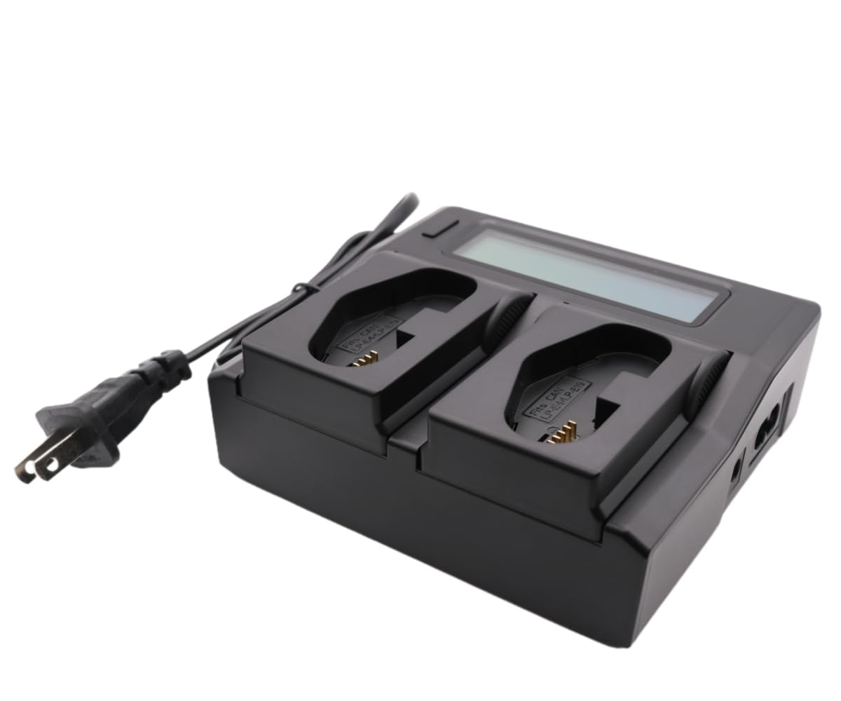 Quick LCD-Screen Battery Charger for Canon LP-E4 LP-E4N LP-E19 as LC-E19 LC-E4 EOS 1D C EOS 1D X EOS 1D 1Ds Mark IV III Camera