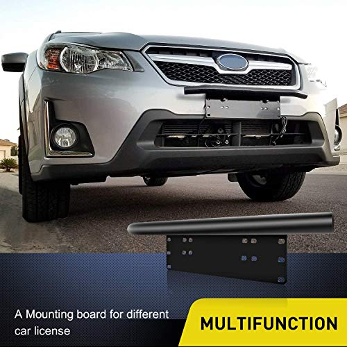 Image of Nilight - 90021B Light Bar Mounting Bracket Front License Plate Frame Bracket Holder for Off-Road Lights LED Work Lamps , 2 Years Warranty