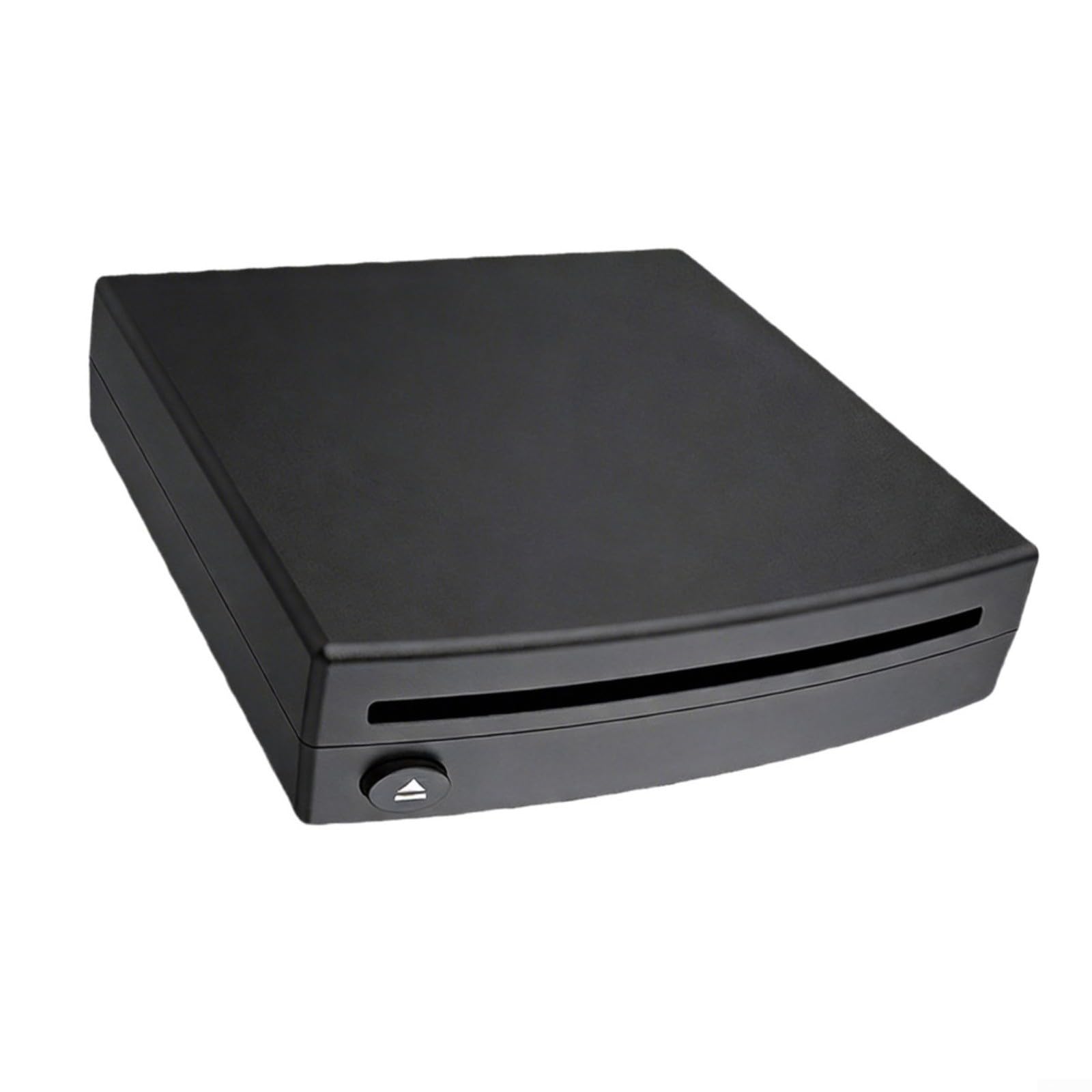 Lecteur CD compatible voiture avec port USB Lecture audio sans perte Taille compacte 14,8 cm Construction et jeu ABS léger Noir