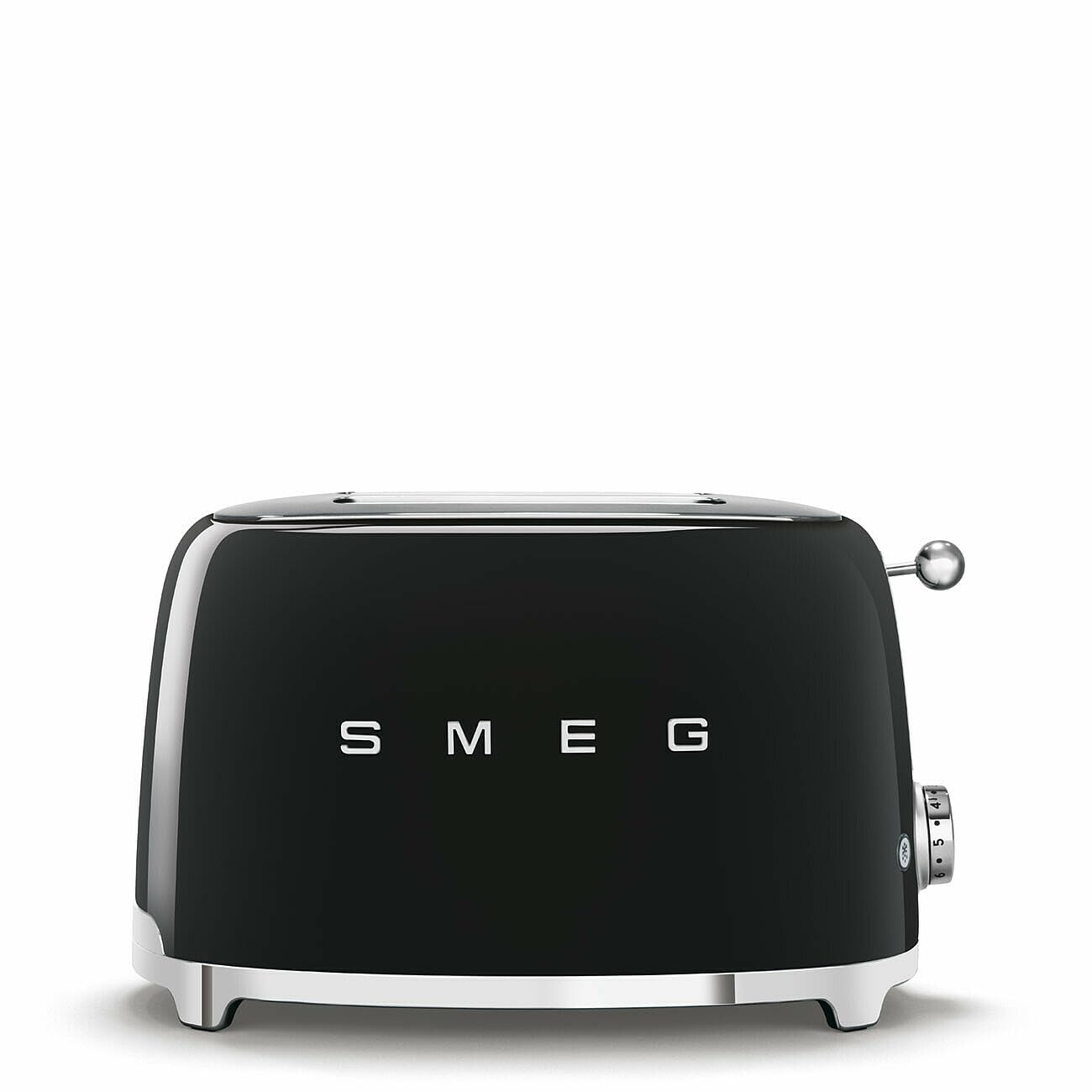 SMEG ブラック トースター 2スロット Buy Smeg Toaster, 2 Wide Slot, Original Italian Brand, Patented