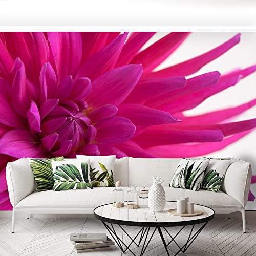 Papier Peint Moderne Dalia Rose 208x146cm pour Rénover un Mur Terne