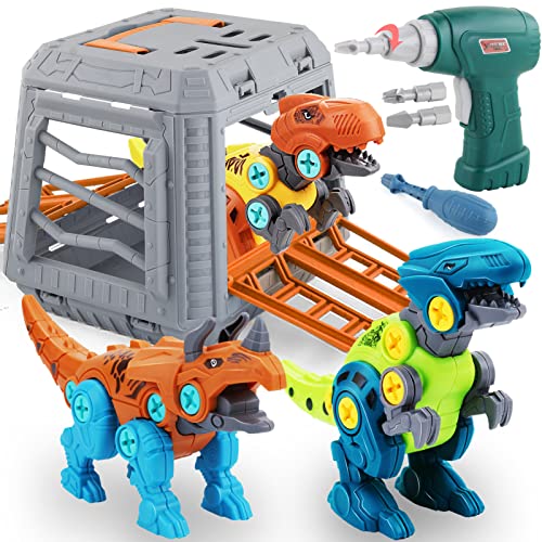 Dinosaure DIY construction pour s'amuser calmement dans la chambre ou au salon