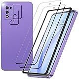 ZTE Libero 5G III ガラスフィルム+ リベロ5ジーIII カメラフィルム【旭硝子日本製・高精度ガイド枠付き】指紋認証対応 硬度9H 耐衝撃 スクラッチ防止 自動吸着 露出オーバー防止 気泡ゼロ 指紋防止 A202ZT 用の 保護フィルム「2+2+1枚」
