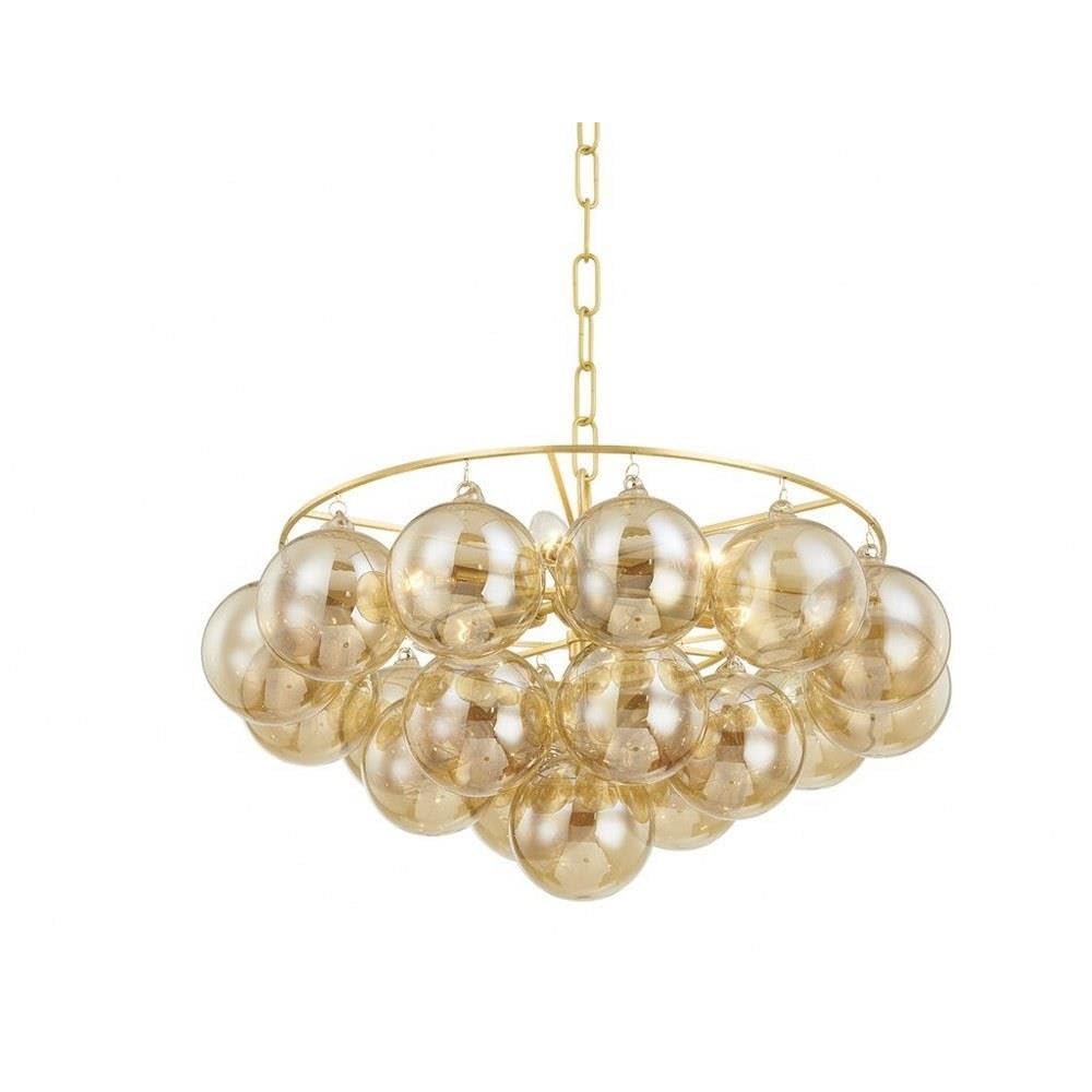 Mitzi H711806-AGB Mimi - 6 Light Chandelier 13 inches Tall and