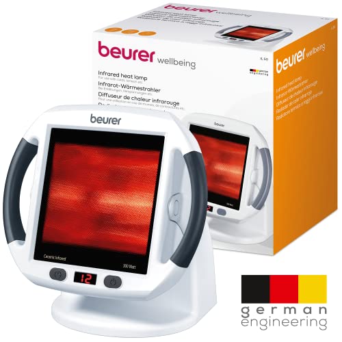 Beurer IL50 Infrared Heat Lamp, Soothing Heat For Colds And Muscle