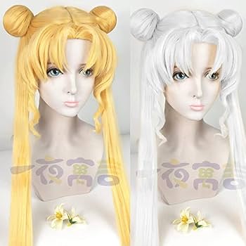 セーラームーン　大人用コスプレ　セーラーヴィーナス　ウィッグ　かつら　変装 セーラームーン 大人用コスプレ セーラーヴィーナス ウィッグ