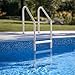 VEVOR Swimming Pool Ladder, 3-Step Double Handrails Stairs with Non-Slip Heavy Duty Steps, Stainless Steel Load Capacity 265 lbs, for 48-54 in Inground Pools of Any Decking Surface Indoor & Outdoor