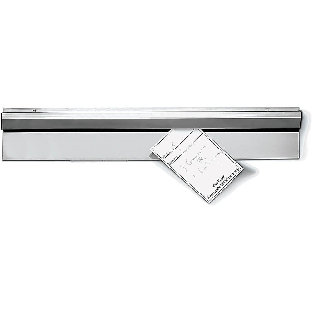 Lot De 2 Pince Porte-Fiches Inox 35 Cm – Support Mural Commandes Cuisine Restaurant