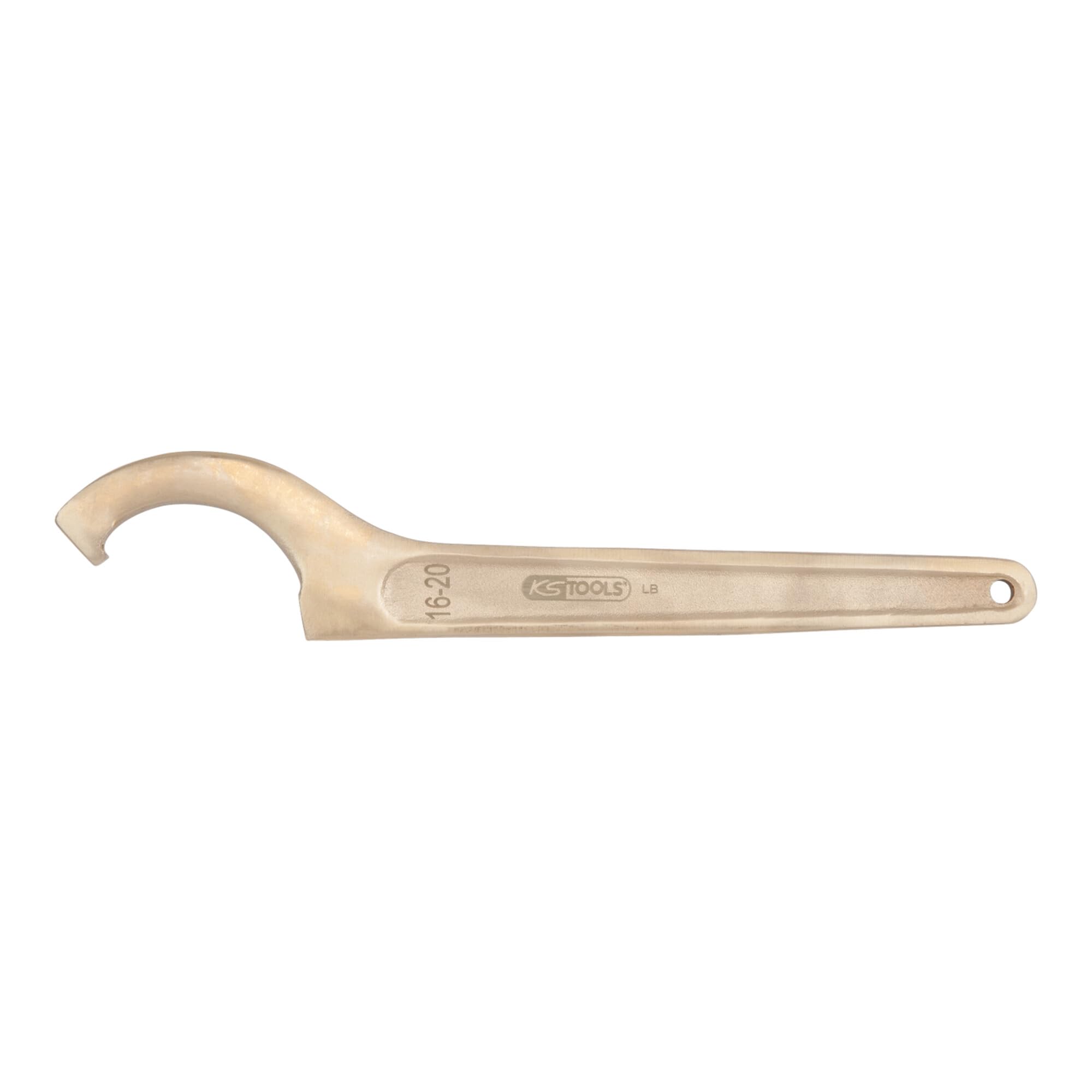 KS Tools 963.8223 Llave de gancho con espiga BRONZEplus Ø120-130 mm