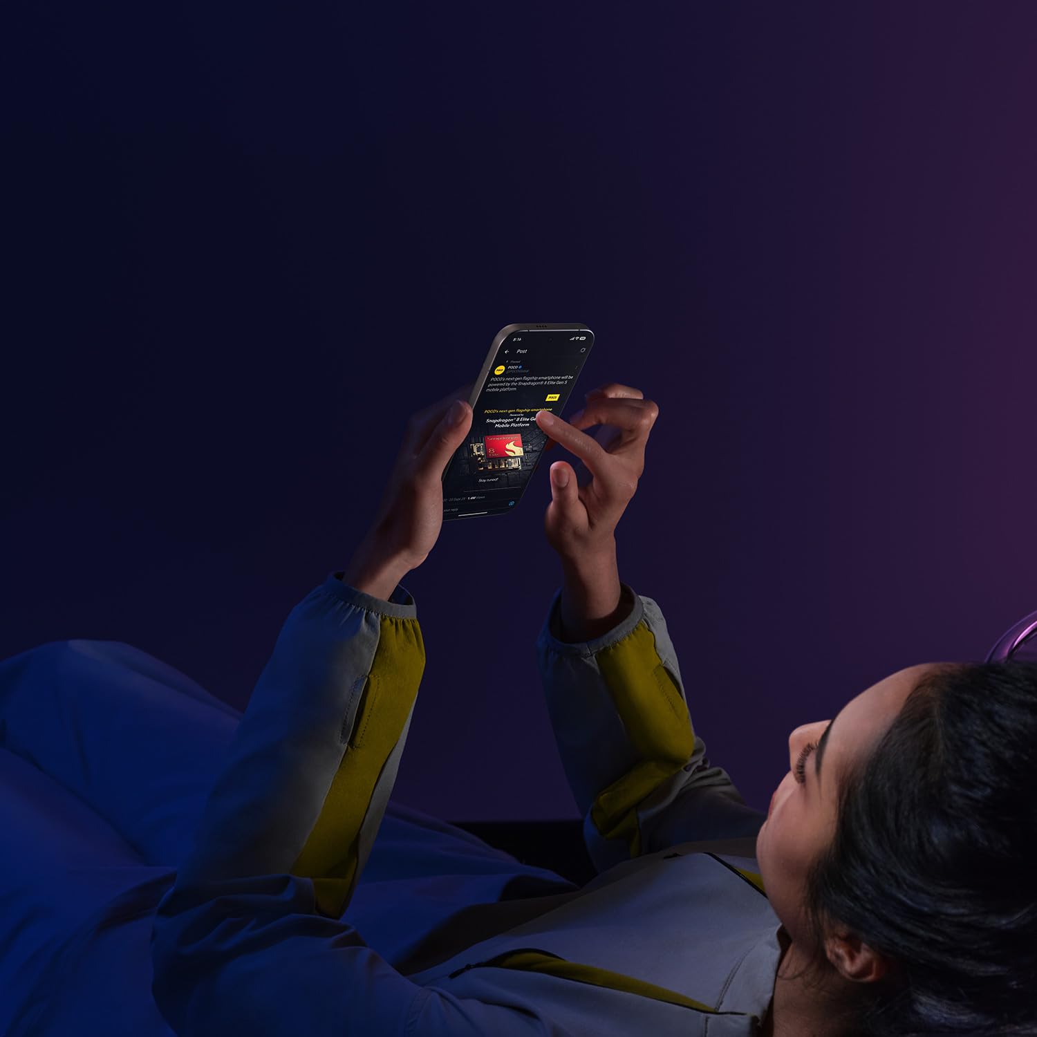 Xiaomi POCO F8 Pro, Smartphone 12+256 GB, Display AMOLED 6,59" 120Hz, Tripla Fotocamera 50MP Teleobiettivo 60mm, Audio Sound by Bose, Batteria 6210mAh, Titanium, Garanzia 2 anni, Caricatore escluso