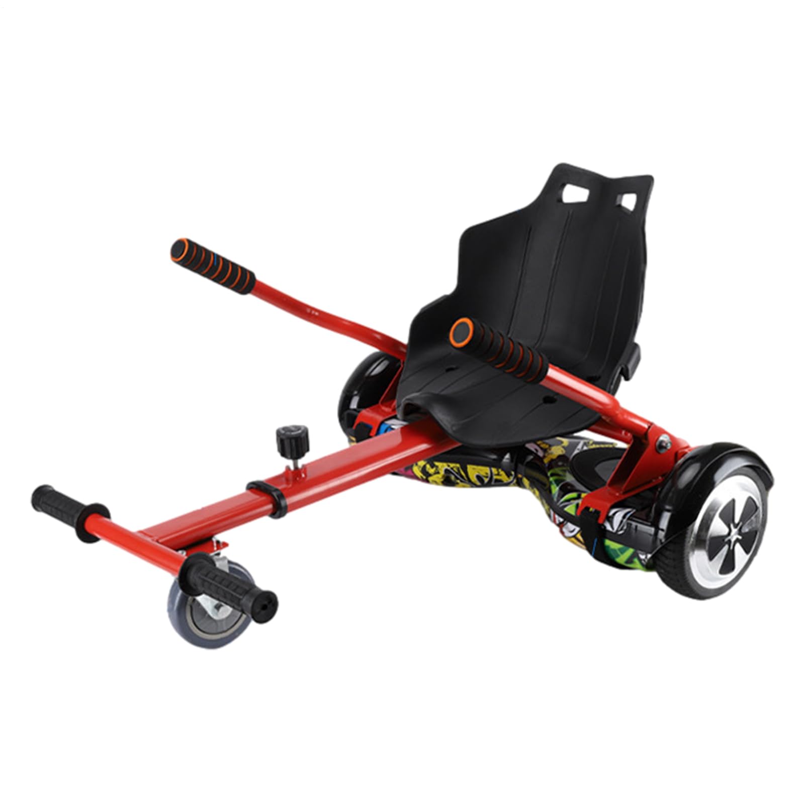 Retorno Attacco per sedile kart, attacco per hoverboard,Scooter autobilanciante con lunghezza del telaio regolabile - generali per go kart, monopattini adatti per bambini e adulti