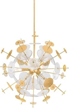 Corbett Lighting Gleason - 9 Light Chandelier in Modern Style-25.75 Inches Tall and 28.5 Inches Wide