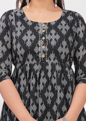 Image of Women Feeding Kurti for Women Cotton Maternity Kurta with Nursing Zip for Pre & Post Pregnancy