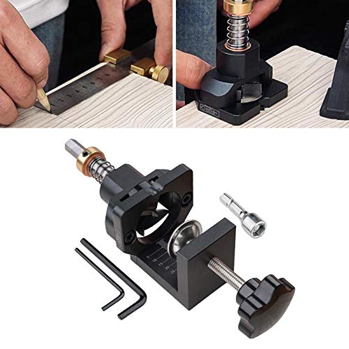 #N/A Aparelho perfurador de 35 mm com dobradiças para abrir buraco de porta e armário, conjunto de f