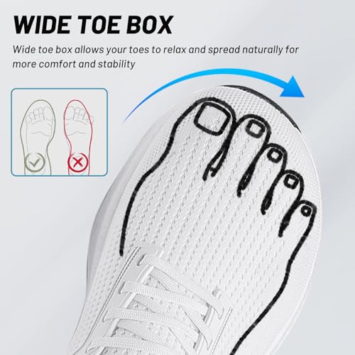 Moodeng Wide Toe Box Shoes for Men Supportive Cushioned Road Running Shoes Walking Comfortable Sneakers3