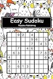 Easy Sudoku: Sudoku Puzzle Game For Beginers With Seamless birds pattern cover