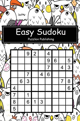 Easy Sudoku: Sudoku Puzzle Game For Beginers With Seamless birds pattern cover