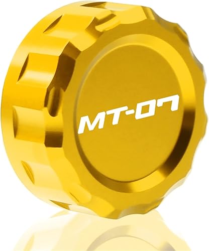 Miniatura 5 de Cover Cap Guard for Yamaha MT07 MT-07 FZ 07 FZ-07 MT 07 2014 2015 2016 2017 Motorcycle Accessories CNC Rear Brake Fluid Reservoir Cover Cap (Color