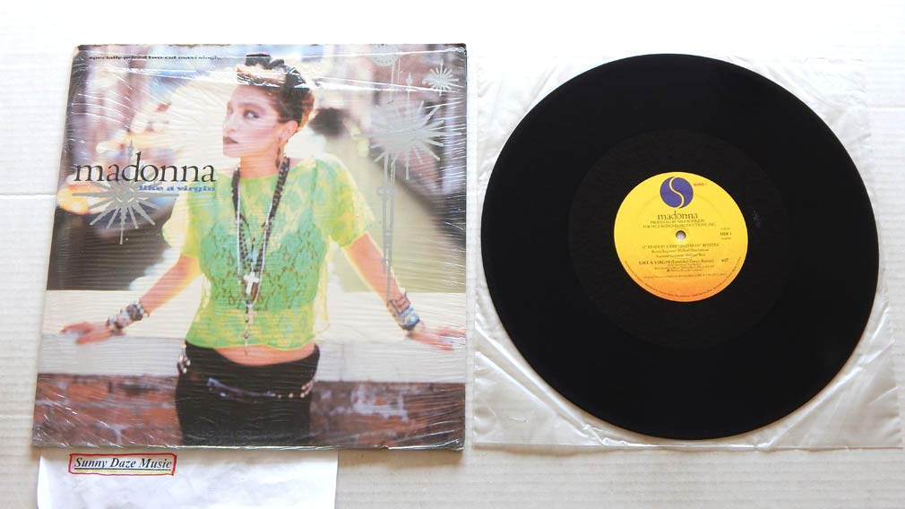 Amazon.com: Madonna Used Vinyl 12 Inch Maxi Single Record Like A 