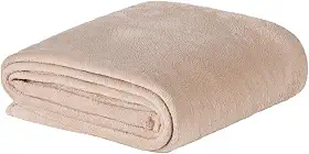 Cobertor casal Queen para Frio intenso Dupla Face macio fofo COR:CAQUI