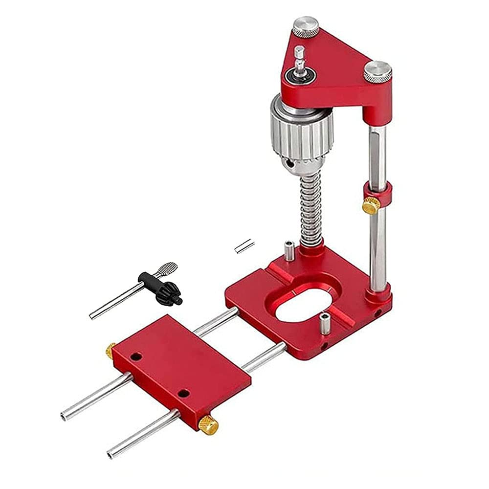 Drill Locator,Drill Locator Portable Drilling Template Guide Precise Hole Punch Positioner Steel Woodworking Tool for Carpenter
