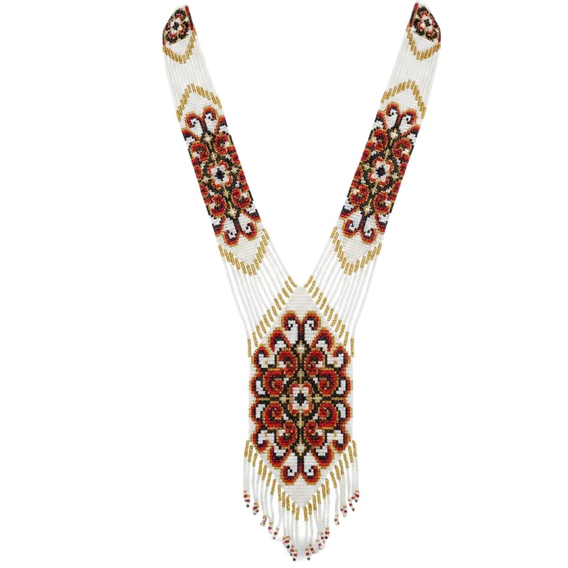 Collier ukrainien gerdan multicolore idéal pour sublimer vos tenues
