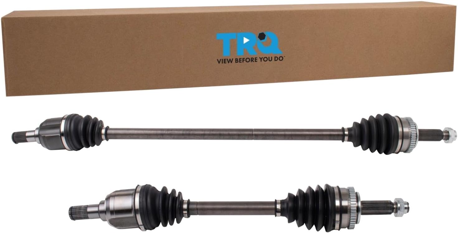 TRQ CV Axle Shaft Assembly Set Compatible with 2012-2017 Hyundai Veloster