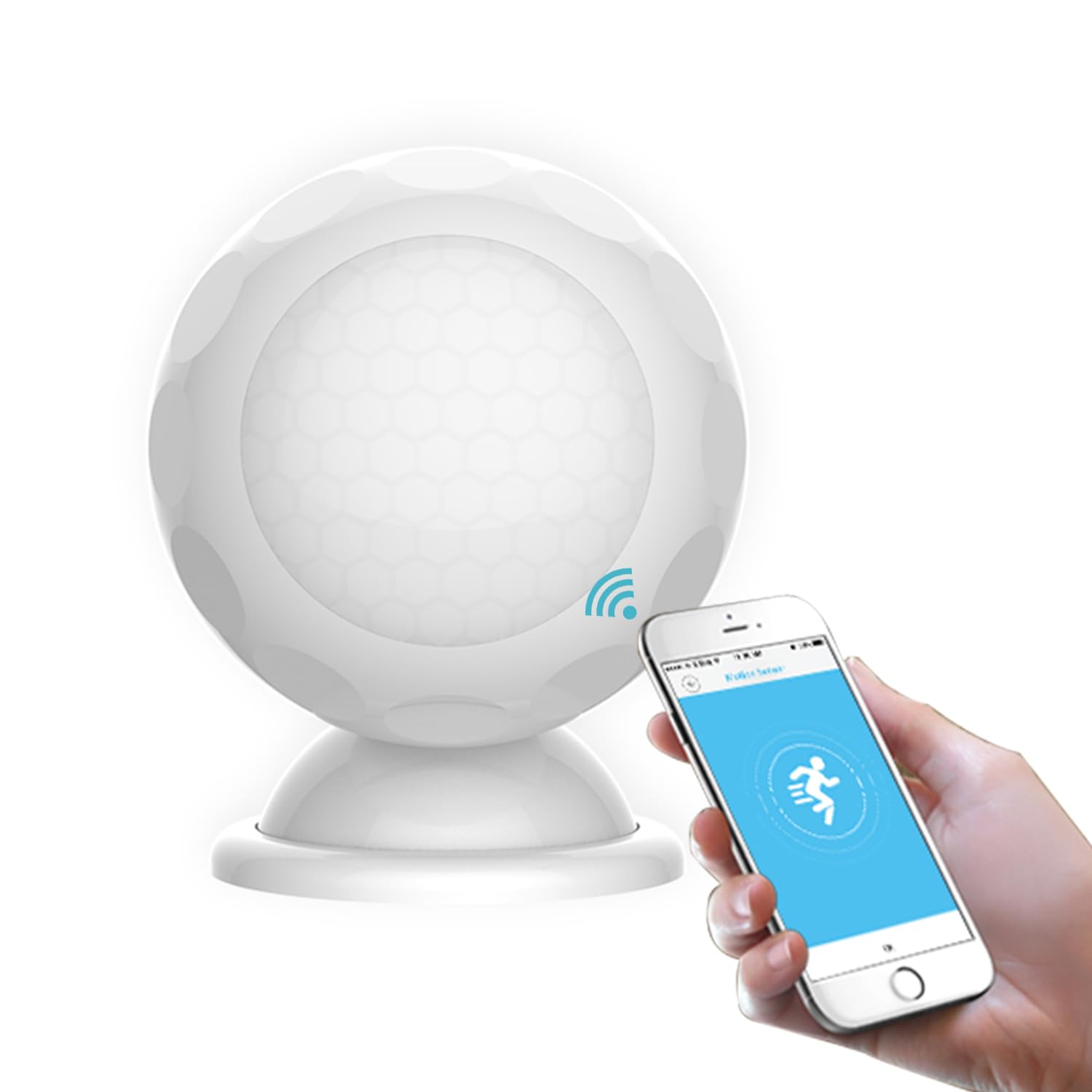 WiFi Smart Motion Sensor,Wireless Home Motion Detector, PIR Motion Detector, WiFi Smart Home Sensors,Works with APP,Easy Setup-image-33