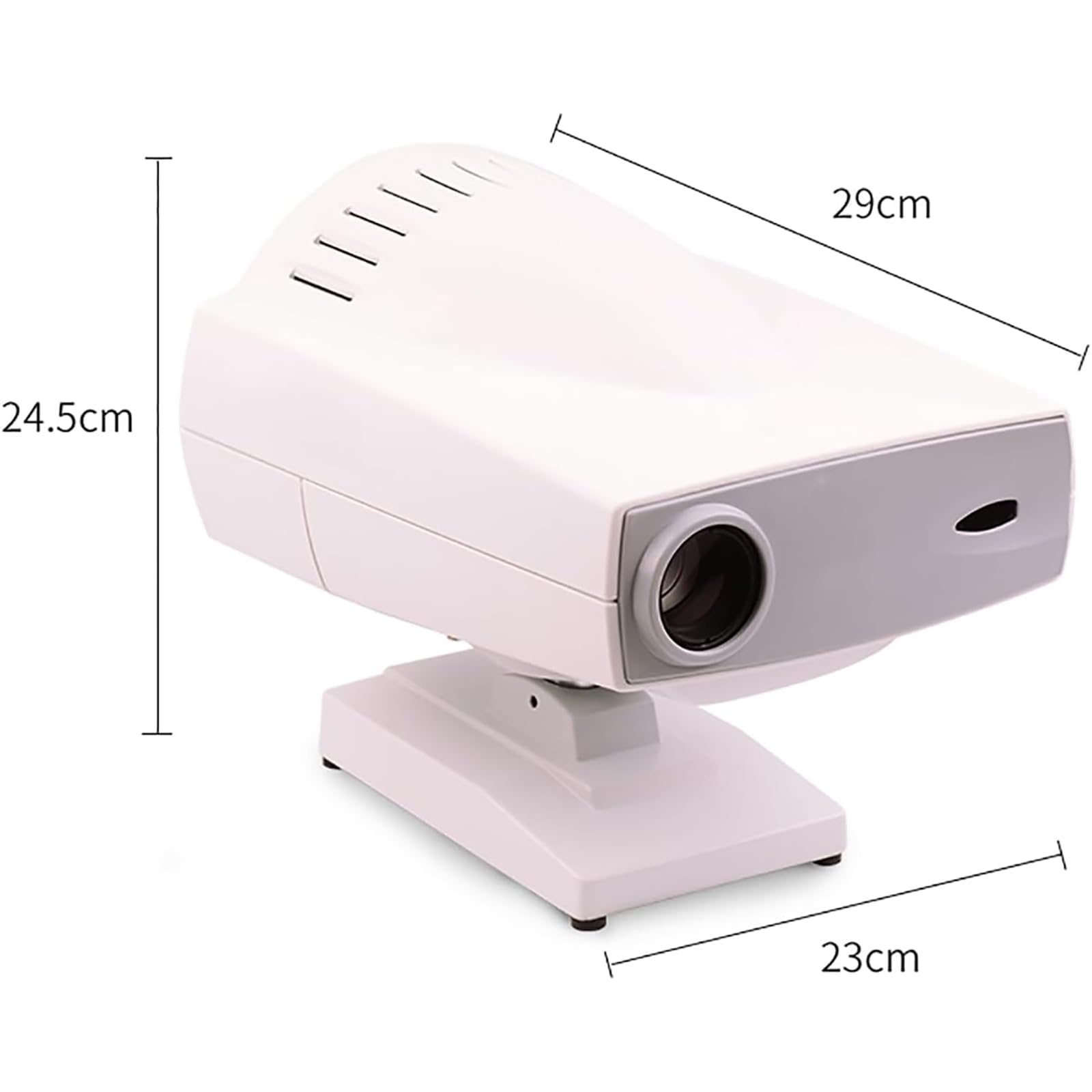 Vision-Optometrie-Ausrüstung, Augenkarten-Projektor, Fernbedienung, 30 verschiedene Optotypen, 2 Sätze Programmschaltung,