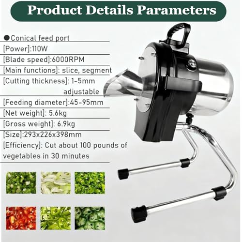 Vegetable Chopper con múltiples bocas de corte miniatura 2