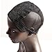 Bella Hair Glueless Wig Caps for Making Wig with Combs and Adjustable Straps Swiss Lace Black Small Size