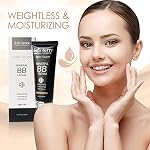 Bellaterra Cosmetics BB Cream – Tinted Moisturizer & Mineral Foundation Makeup, Light 102 – Lightweight, Oil-Free, Buildable Coverage, Matte Finish, Anti-Aging Concealer, Clean Beauty, 1.69 oz - Image 5