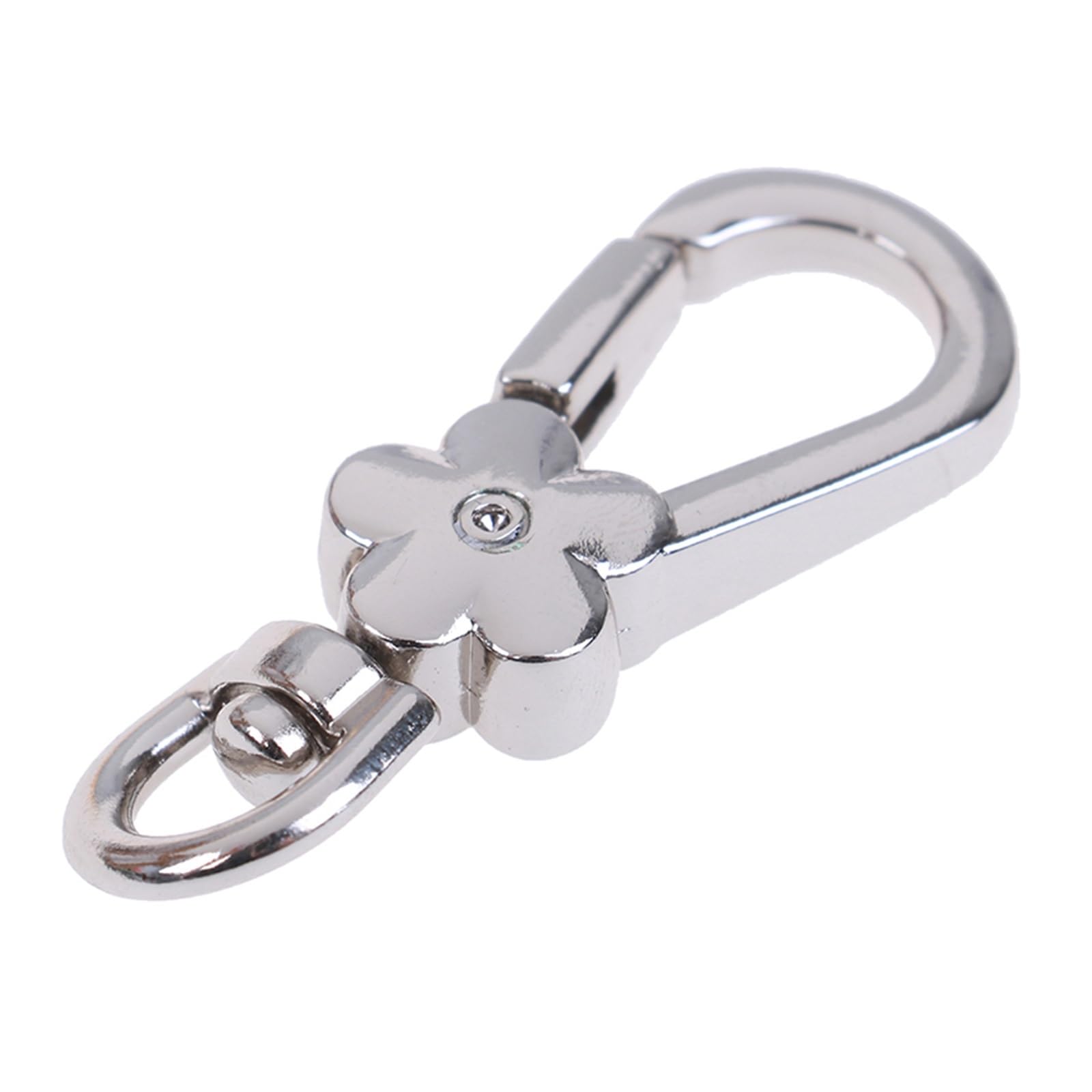 Aqxypas Metall-Schlüsselanhänger Mit Karabiner - 7 Farben Drehgelenk Design