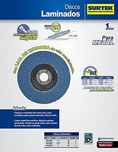 Disco laminado 4 1/2 9 Imagen adicional