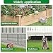 COLRASN 24 Panels Animal Barrier Fence, 1.25