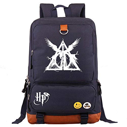 NYLY Mochila de Moda Juvenil Bolsa de Ocio Cabalgata Lona Viaje Ligera Gran Capacidad