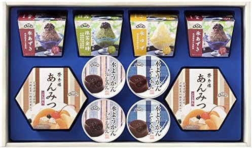 Amazon お中元 ギフトに 彩瀬 ａｙ３ あんみつ 水ようかん かき氷 詰め合わせ 榮太樓總本鋪 あんみつ 通販