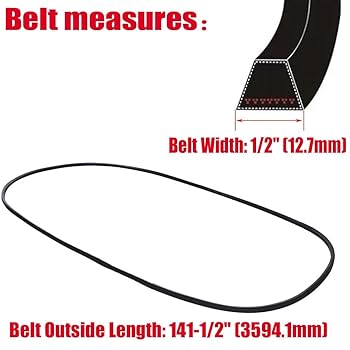 Amazon.com : Annolai 119-8820 Deck Belt Replacement Lawn